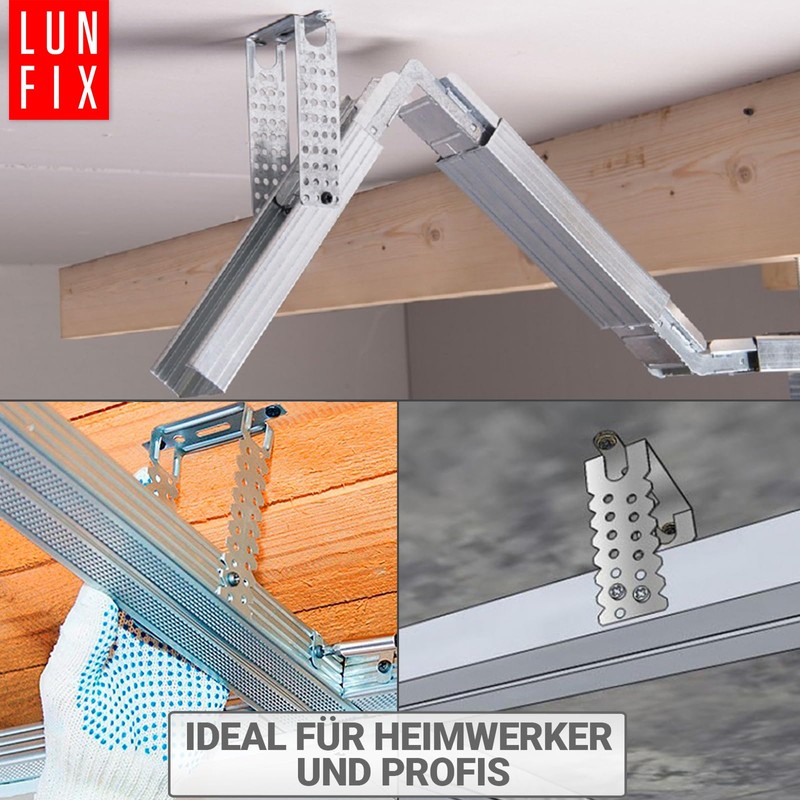 1 piece 60/225 mm direct hanger for drywall for CD