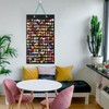 PACMAXI Hanging Shoe Charm Holder with 180 Holes, Wall Mounted