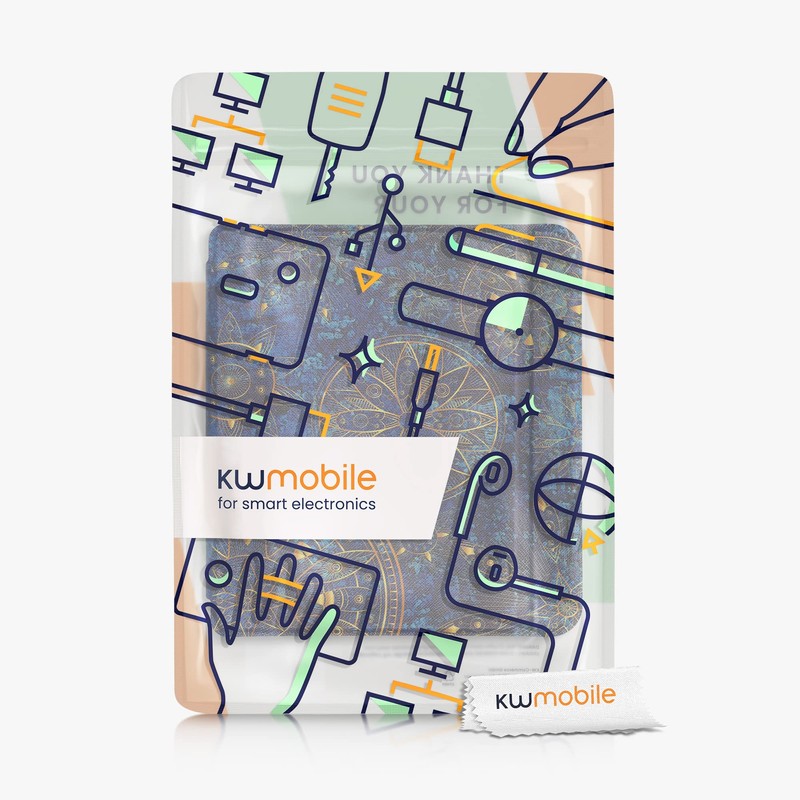 kwmobile Flip Case Compatible with Tolino Vision 6 Case -