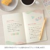 Midori 15356006 Notebook, Loose Log, Watercolor Pattern, B6