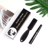 Beard Pencil Filler For Men with Bristle Beard Brush, Water