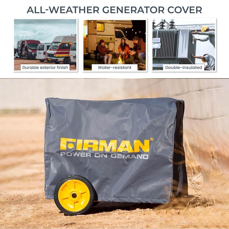 FIRMAN 1002 Medium Size Portable Generator Cover – Waterproof Heavy