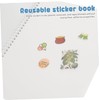 TEHAUX Reusable Sticker Album for Capacity Blank Sticker Organizer with