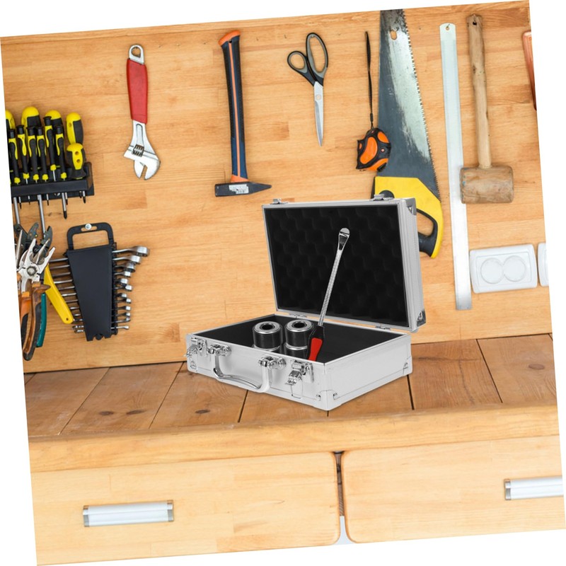 Operitacx Multi Functional Aluminium Alloy Toolbox Small Handheld Carrying Case