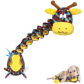 Tough Indestructible Dog Toys for Large Aggressive Chewers, Durable Dog Chew Toy for Large Breed,Aggressive Chew Toys for Large Dogs With Cotton Material & Crinkle Paper,Dog Chewing Toys Small Large
