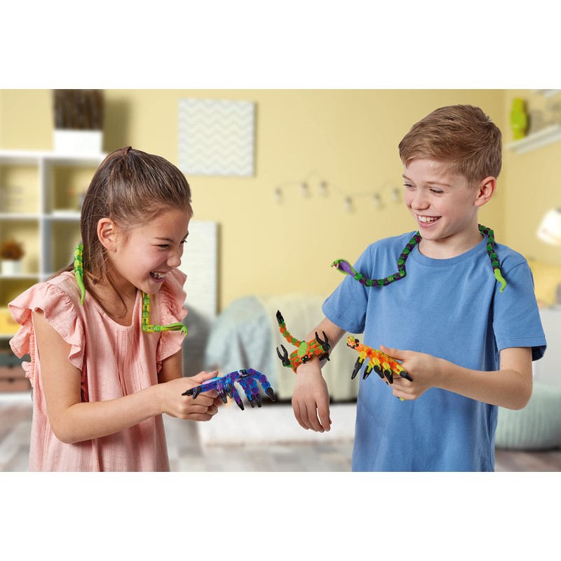 Zing KLiXX Spider Green– Stop Frame Animation and Fidget Toy
