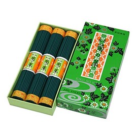 Plum Kahana Chrysanthemum, 3 bundles in short, size / Made in Japan, Awaji Island, Incense, Incense, Practical Incense, For Home Use, Grave Visiting, Grave, Buddha, Mourning, Funeral, Memorial