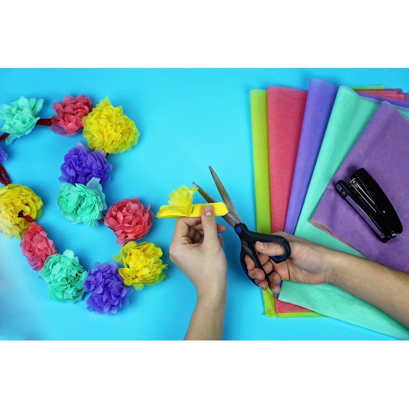 20pk Coloured Tissue Paper for Wrapping Gifts - 66cm x