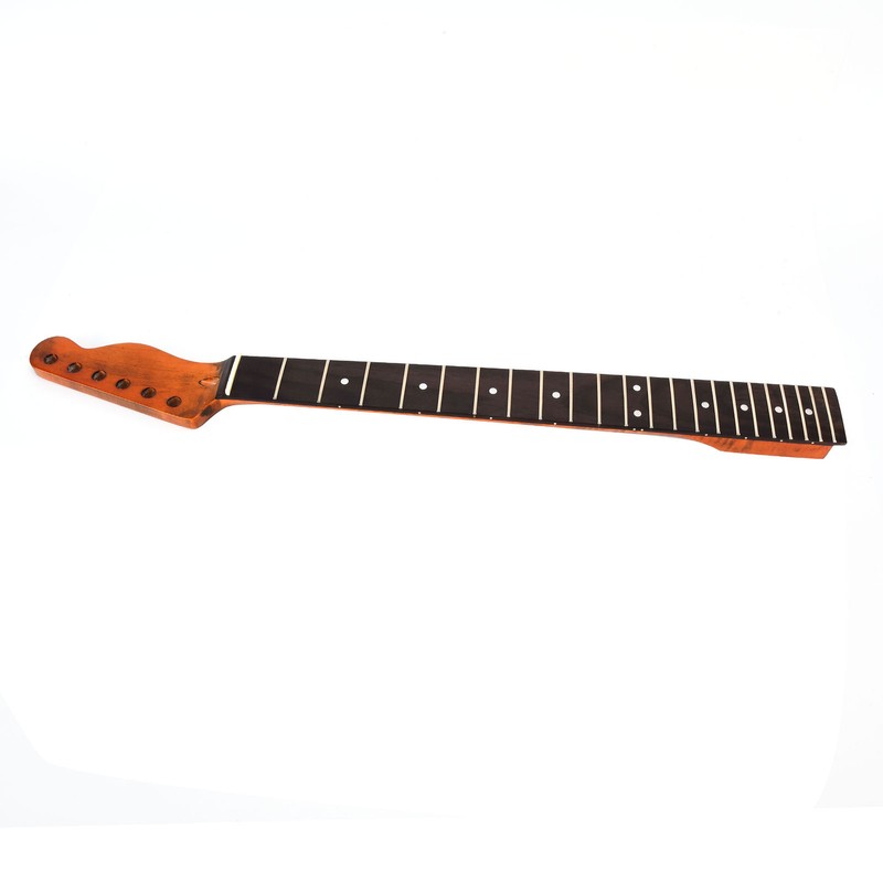 Guitar Neck 22 Fret Rosewood Maple Fingerboard Replacement Electric Guitars