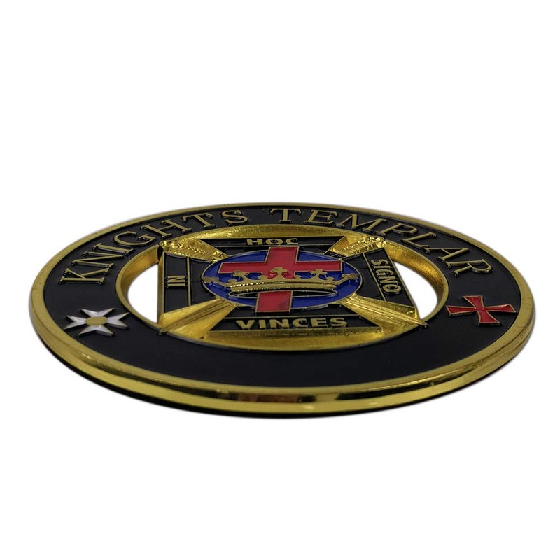 Knights Templar Masonic Auto Emblem