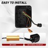Gronsvt A pair of LED light sources JK Wrangler third-generation