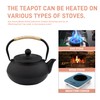 SECHUDO Japanese Tetsubin Cast Iron Teapot Tea Kettle pot with