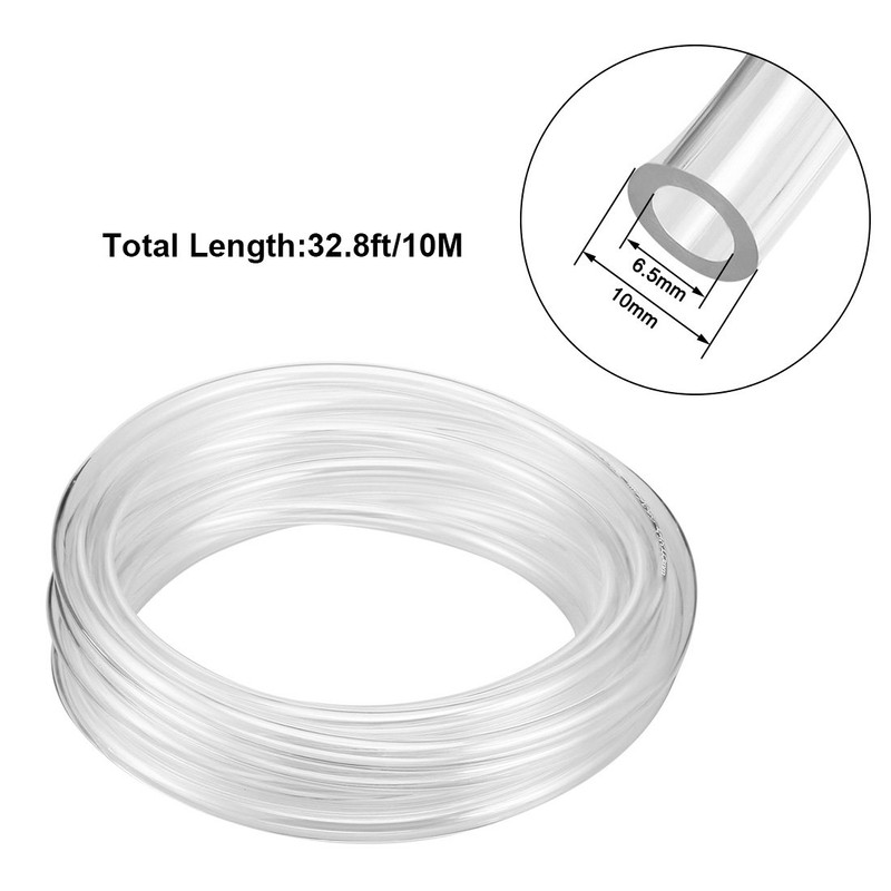 sourcing map Pneumatic Air Tubing, 10mm OD x 6.5mm ID