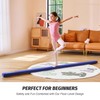 ZELUS 8ft. Folding Gymnastics Balance Beam, Floor Balance Beam w/Carry
