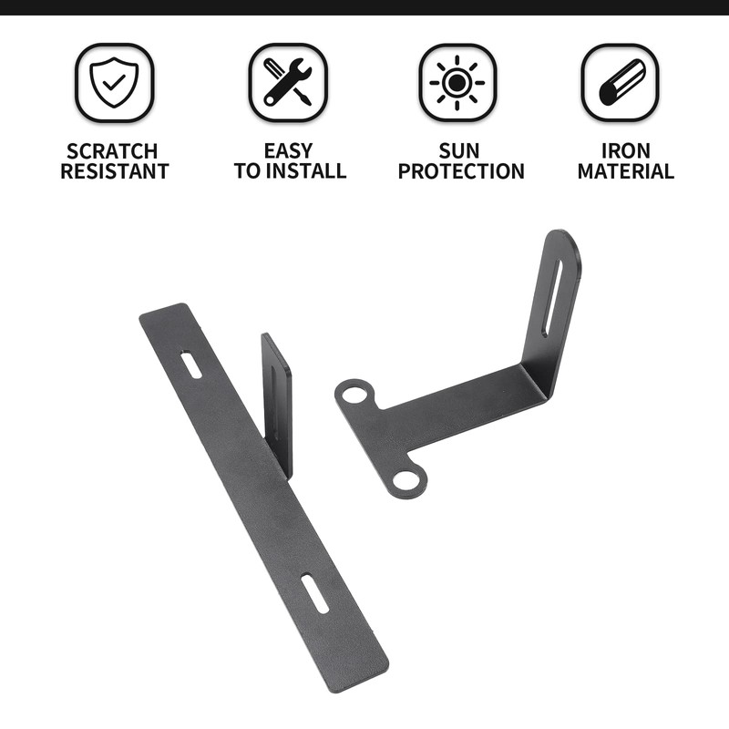 Hoolcar Spare Tire License Plate Relocation Bracket Holder for 2007-2021