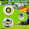 131-4509 125-2532 Mower Idler Pulley & 120-3335 Belt Kit Replacement
