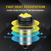 Ruiandsion P13.5S LED Flashlight Bulb 3V 3030 4SMD Chips LED