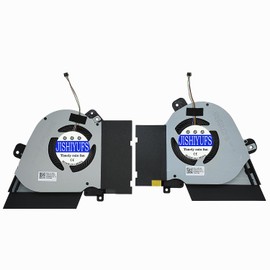JISHIYUFS New CPU+GPU Cooling Fan for ASUS ROG Zephyrus GU502GW GU502GV GU502GV-BI7N10 GU502LW GU502LW-BI7N6 GU502LV GU502DU GU502LWS Series FLGN FLG9 98M0121 8 XM031 1 x 12 V 1 A