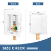 SECKWHALE Ice Maker Outlet Box with Water Hammer Arrestor, 1/2-Inch