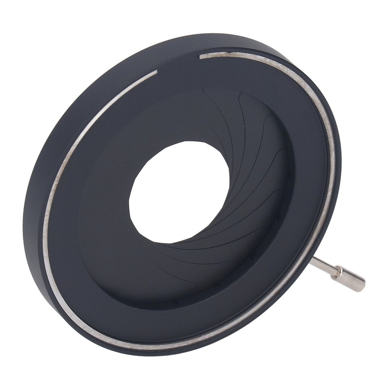 Adjustable Iris Aperture Diaphragm 2‑50mm Microscope Iris Adapter Aperture Adjustable