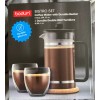 Bodum Bistro Set French Press coffee maker 34 oz and 2