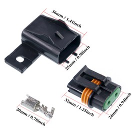 Swpeet 5Pack Waterproof ATO ATO ATC Fuse Holder Assembly Splice Existing Wire Kit Ideal for ATO ATC fuses