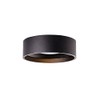Kuzco Lighting EC18705-BK Trenton Outdoor LED Ceiling Flush Mount, Black