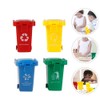Happyyami Garbage Bin Garbage Bin Trash Can : 4pcs Vehicles