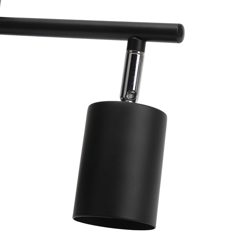 LED Track Light Kit 3 Heads 15.9in Arm 90 Degrees