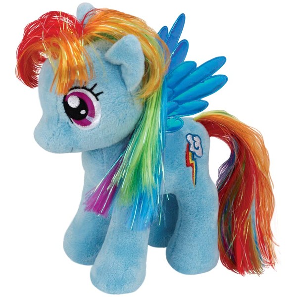 My Little Pony Ty 17 cm Plush (Rainbow Dash) Mascot Plush mylittlypony MLP Goods Character Present Gift