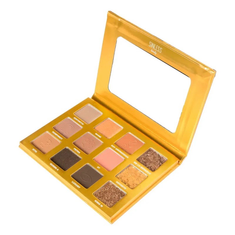 Paleta Sombras Ojos Sinless Beauty Priscy Escoto Glow Parade 12