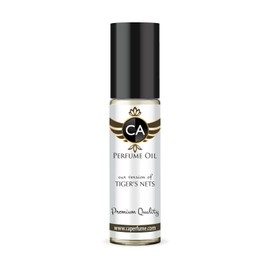 CA Perfume Impression of Tiger's Nets Unisex Fragrance Oil Amber Scent Long Lasting Perfumes for Women & Men Travel Size TSA Ready Mini Parfum Body Oil Roll-on 0.33 Fl Oz 10ml
