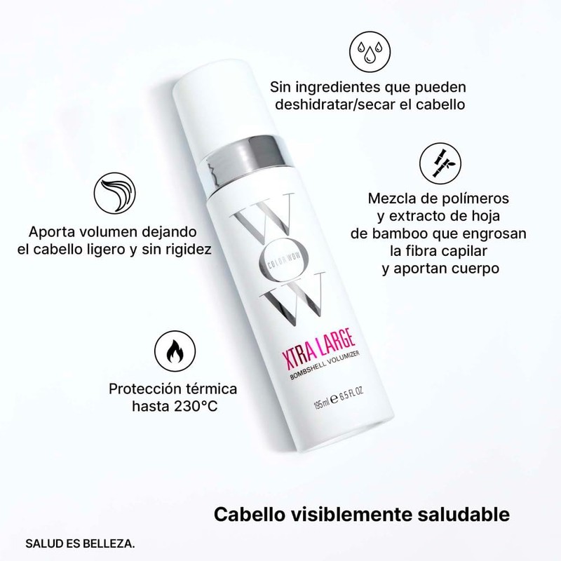 Color Wow Espuma Voluminizadora Bombshell Xtra Large 195ml