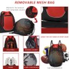 Drawstring Basketball Backpack for Boys, Foldable Soccer Backpack Gym Bag