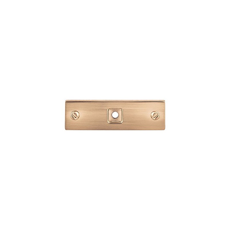 Top Knobs - TK741HB - Channing Backplate 3" - Honey