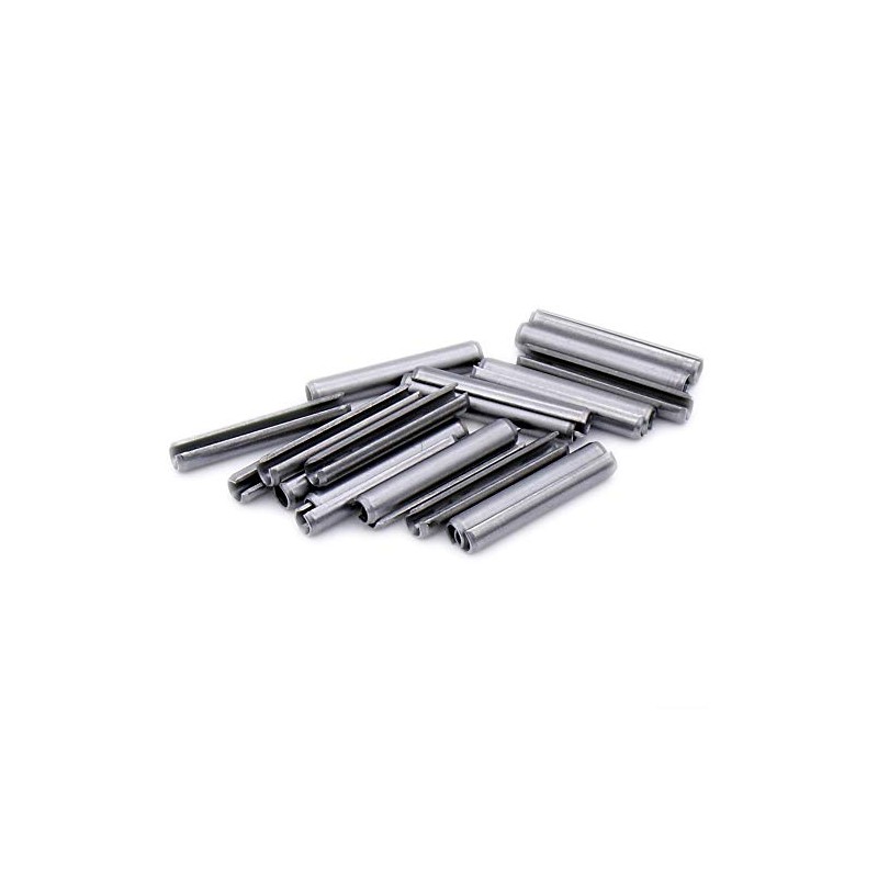 D1.5 (1.5mm x 18mm) Slotted Spring Pin (Heavy) - Stainless