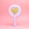 KimChi Chic Handheld LED Mirror for Personal Makeup, Portable and