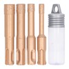 4PCS Brazed Hole Saw Kit Triangle Shank Tile Hole Opener