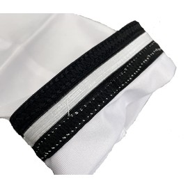 Sports Farm PAIR Compression Elbow Arm Sleeves (YOUTH MEDIUM, MEXICO FLAG)