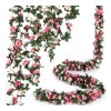 noved 5 Guias De Rosas Artificiales, Enredadera,decoracion 245cm