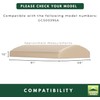 Garden Winds Reinforced RipLock 350 Replacement Canopy Top Cover Compatible