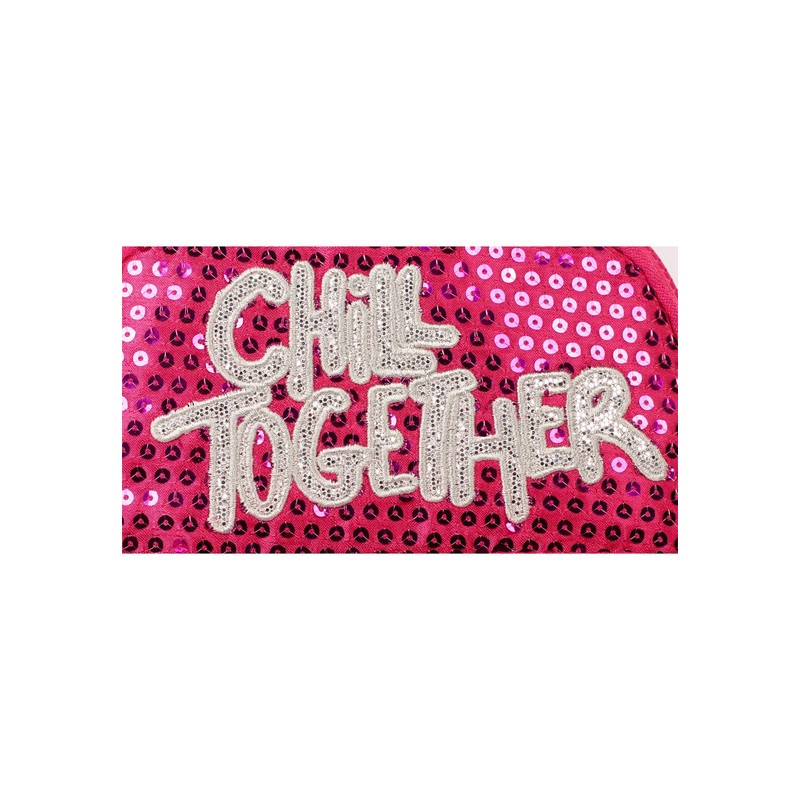 LOL L.O.L. Surprise! Girl's Children's Glitter Sequin Backpack, pink