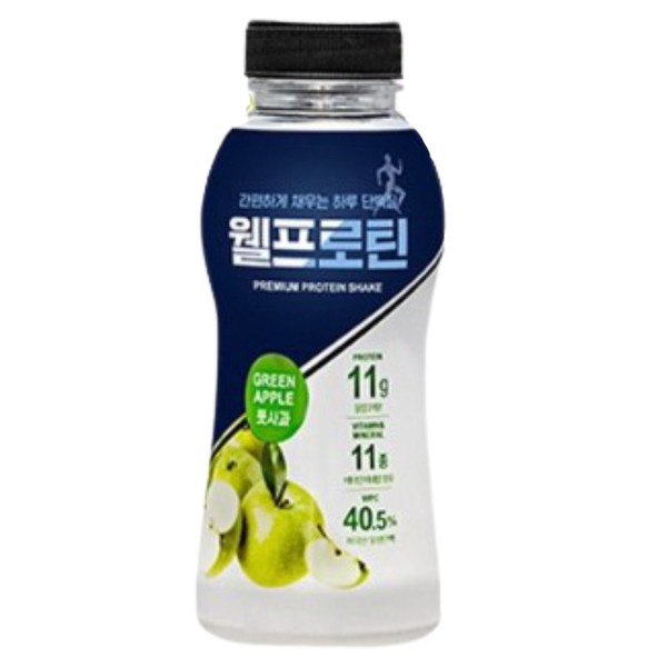 Well Protein Green Apple Meal Replacement / 웰프로틴 풋사과 식사대용선식