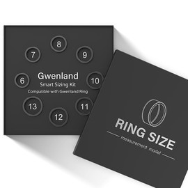 Ring Size Sample Set, Smart Ring, Ring Size First Before Buying, Ring Sample Set for Women and Men, 8 Sizes to Choose From, Sizes 6 to 13, Find the Perfect Ring Size
