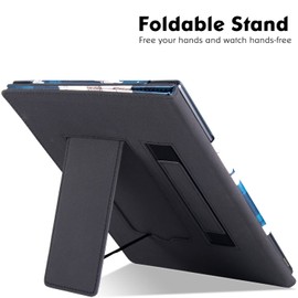 BOZHUORUI Stand Case for Remarkable 2 Digital Paper Tablet (10.3 inch - 2020 Release) - Premium PU Leather Book Folios Sleeve Cover with Pen Holder and Hand Strap