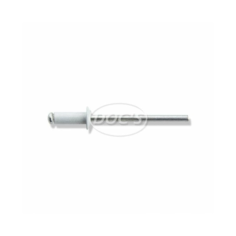 Doc's Industries 1/8″ Aluminum Acoustical Pop Rivets White – 500
