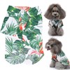 Pet Hawaiian Shirt Hawaiian Style Dog Summer T Shirt Suitable