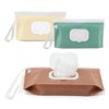 Wipes Dispenser, 3pcs Portable Baby Wipe Case, Baby Wipes Container,