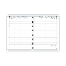 House of Doolittle 2026 Daily Appointment Book 8.5" x 11", Faux Leather Cover, Black (28202-26)