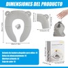 Asiento Entrenador Ba?o para Ni?os,siento Plegable